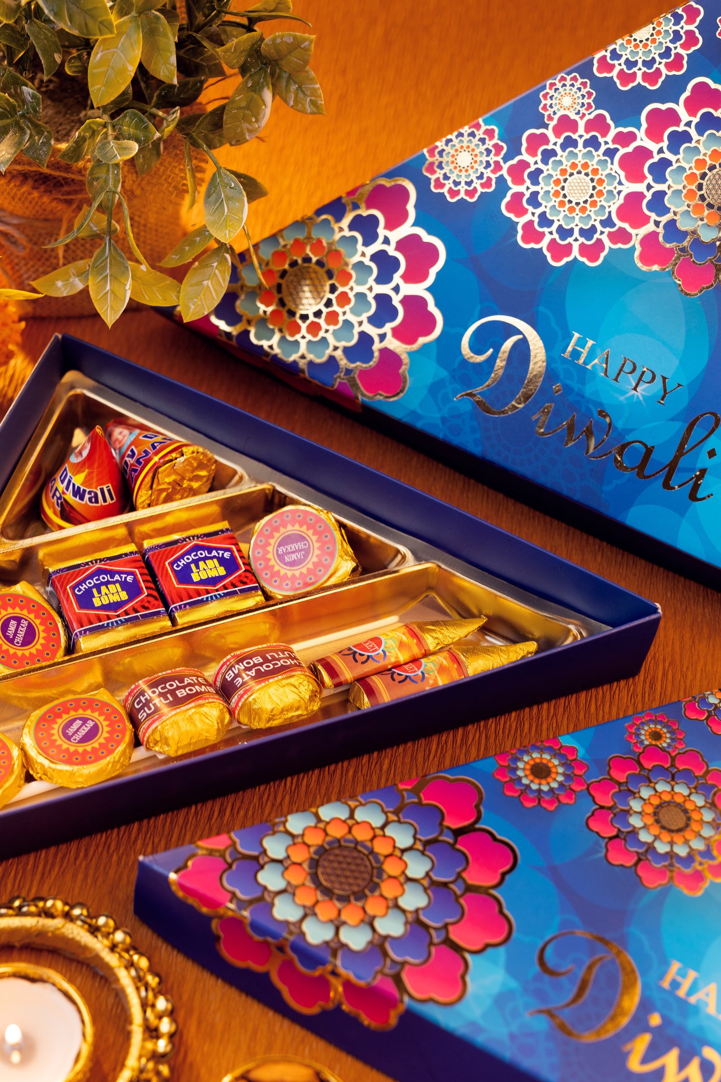 Diwali Chocolate Crackers Gift Box
