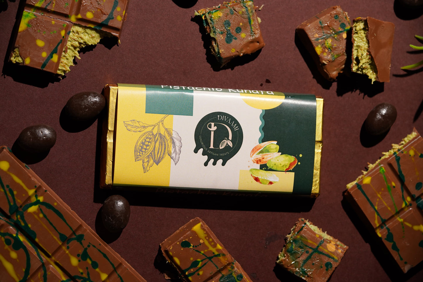 Kunafa Chocolate Bar