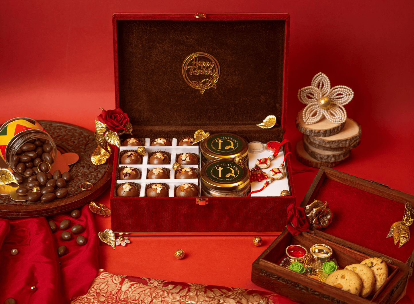 Velvet Rakhi Luxe Hamper