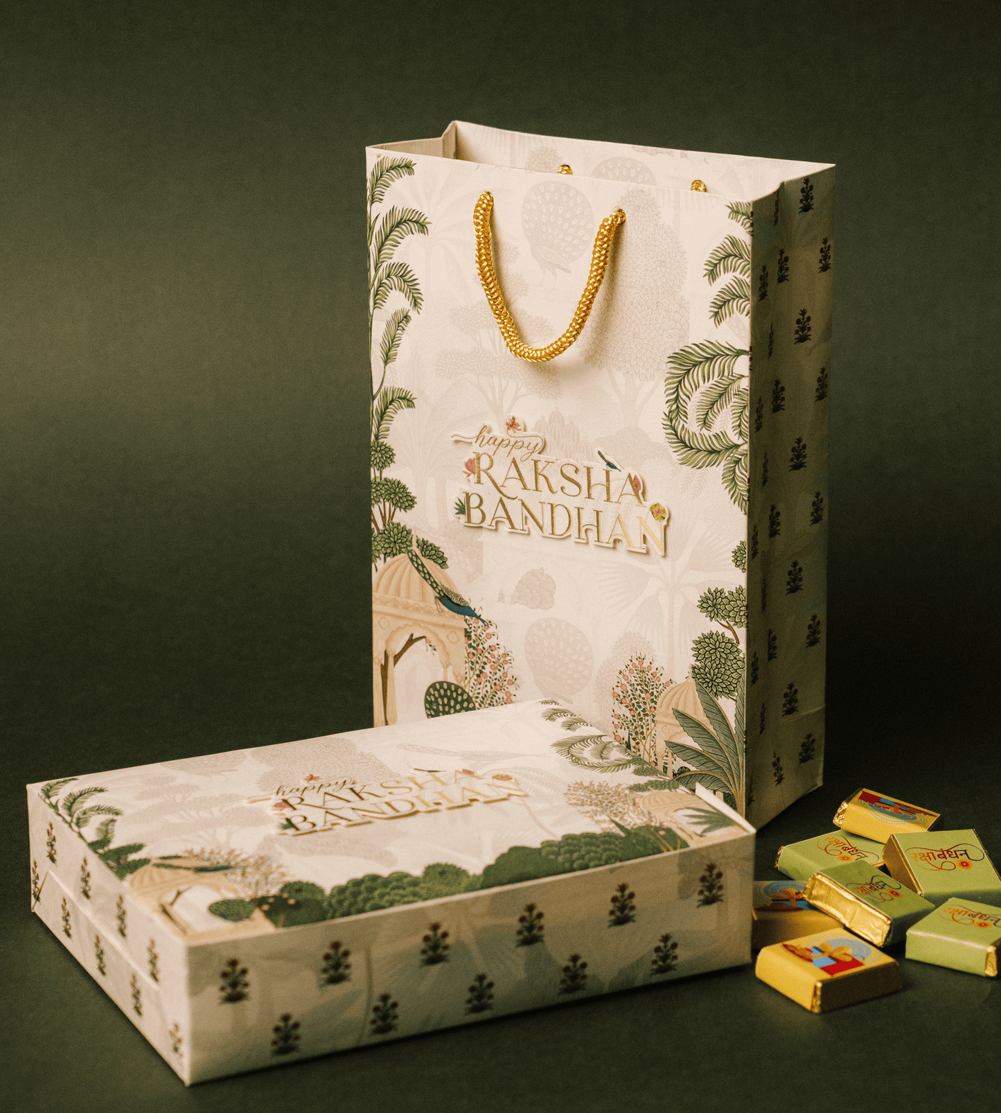 Rakhi Peacock Delight Hamper