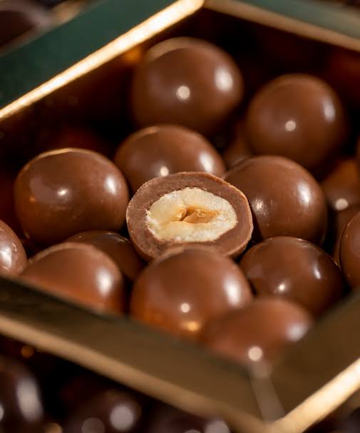 Dragees or Chocolate Coated Nuts
