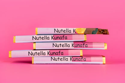 Nutella Kunafa Chocolate Bar