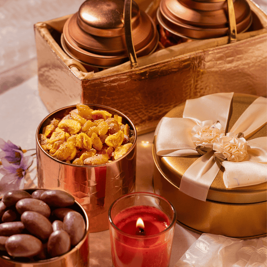 Copper Luxe Hamper – A Touch of Elegance